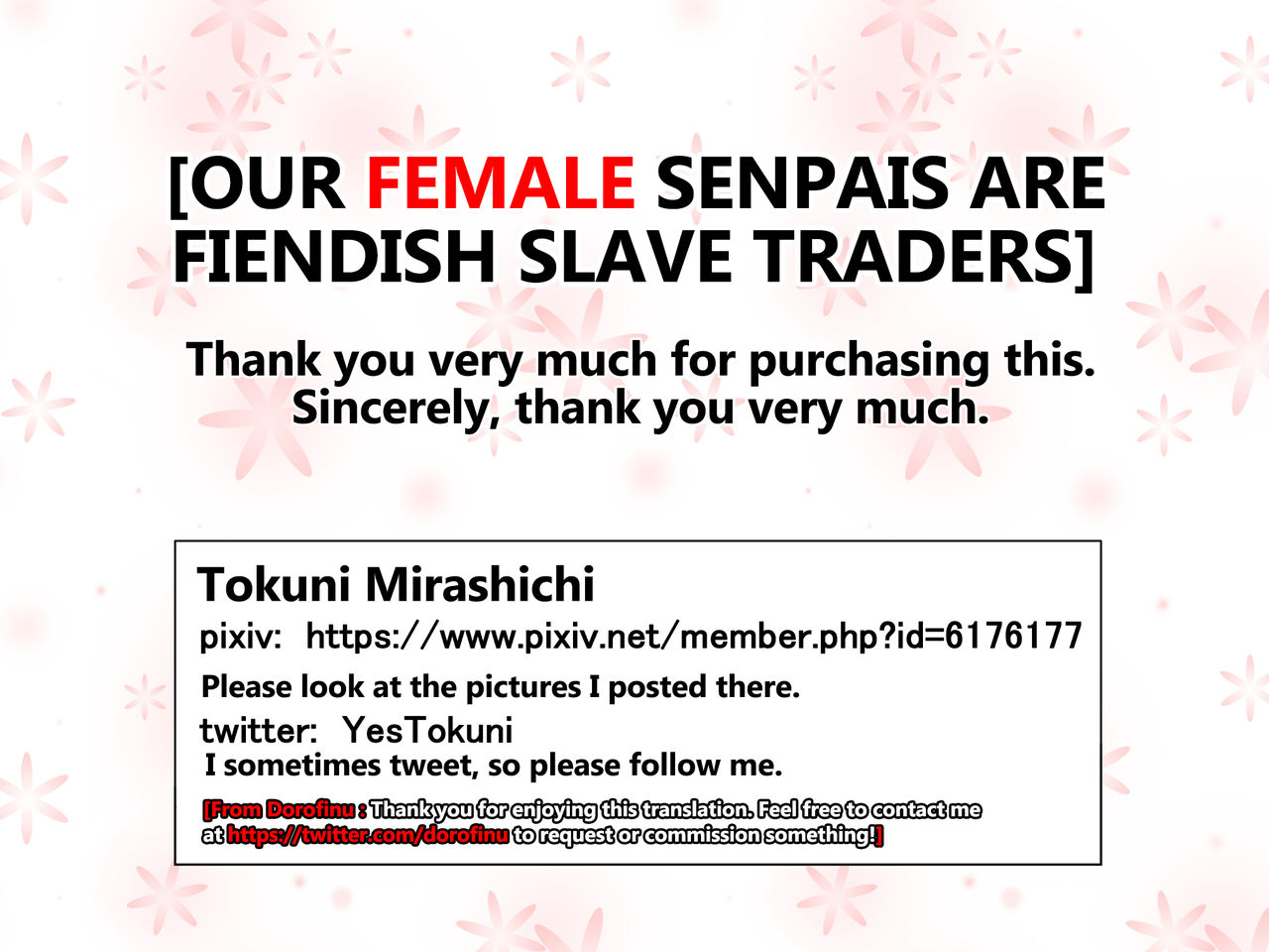 [Tokuni Mirashichi] Senpai no Joshi wa Kichiku na Dorei Shounin Our Female Senpais are Fiendish Slave Traders_73.jpg